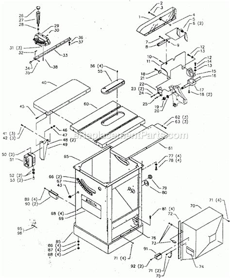 Delta Table Saw Parts Canada | Reviewmotors.co