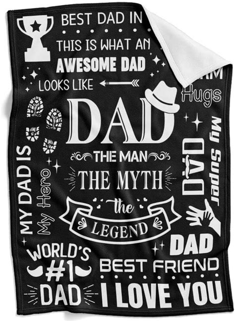 Amazon Fathers Day Blankets Gifts For Dad Super Soft And Cozy