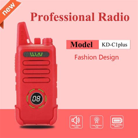 Wln Kd C Plus Kd C Plus Ht Uhf Hitam Putih Merah Garansi Layar Ch