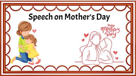 Mother S Day Speech In English Improve Your English May Speech