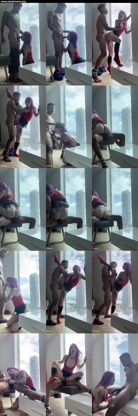 Valerica Steele Window Fuck Giving Miami A Show XXXStreams Org