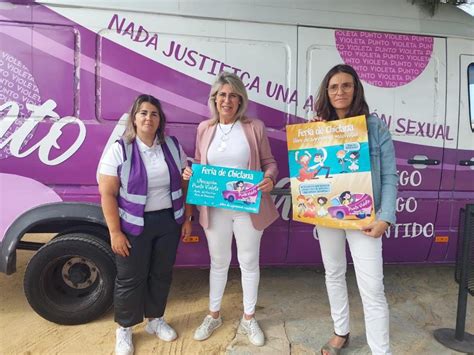 El Ayuntamiento De Chiclana Presenta El Punto Violeta Para La Feria De