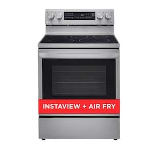 Reviews For GE 30 In 5 Burner Element Smart Free Standing Electric