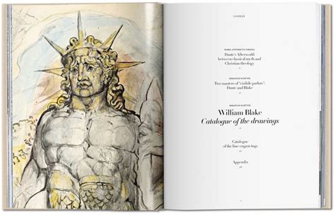 William Blake The Drawings For Dantes Divine Comedy TASCHEN Books