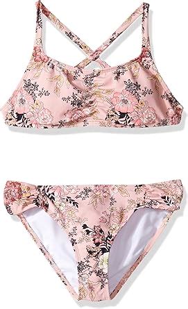 BILLABONG Mädchen Bikini Set rosa Amazon de