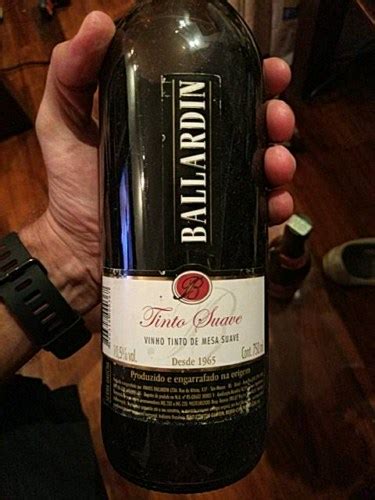 Ballardin Serra Gaúcha Bordô Suave De Mesa Suave Tinto Vivino