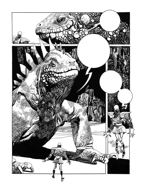 Art By Sergio Toppi On Twitter From Cavaliere Di Ventura By Sergio