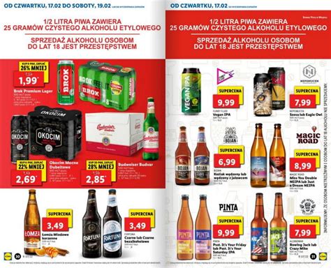 Lidl rozdaje darmowe piwa ale trzeba się spieszyć Promocja ograniczona