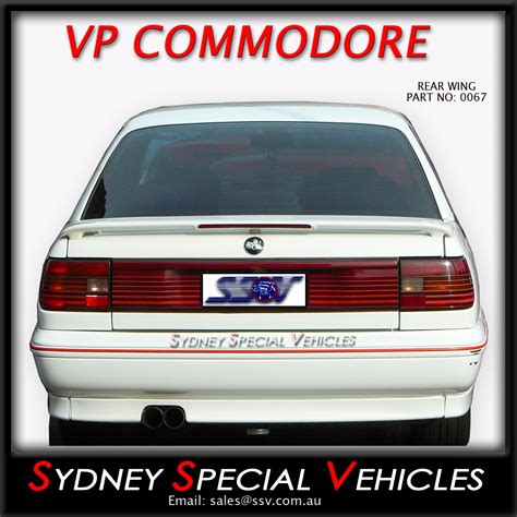 REAR SPOILER FOR VN-VP COMMODORE SEDANS - VP SS STYLE