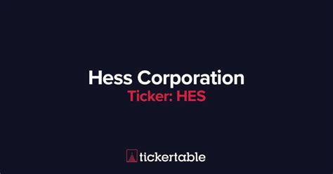 What Does Hess Corporation Do?