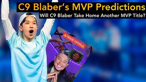 Who Did C9 Blaber Predict To Win The League MVP Title YouTube