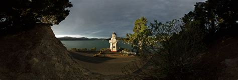 Lighthouse at Akaroa, New Zealand 360 Panorama | 360Cities