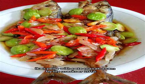 Resep Ikan Asin Peda With Petai Masak Asam Bikin Boros Nasi Bund