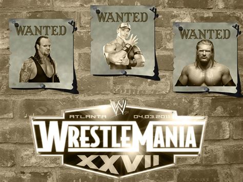 WrestleMania 27 - WWE Wallpaper (20591308) - Fanpop