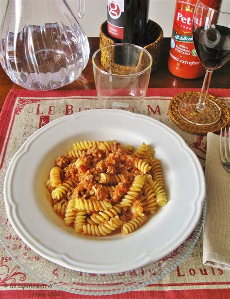 Fusilli al Ragù di Fassona Piemontese Limpareggiabile gusto della