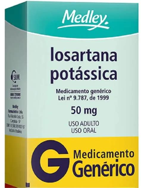 Losartana Potássica A Losartana é Utilizada No Tratamento De Hipertensão Arterial E Atua Como