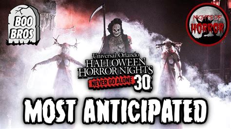 Halloween Horror Nights Orlando 2021 Most Anticipated Houses And