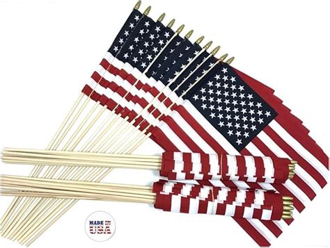 Amazon 12 X18 US Stick School Classroom Flags MADE IN THE USA