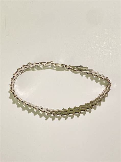 No Reserve Price Kt White Gold Bracelet Catawiki