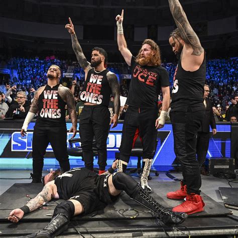 Wwe Smackdown Video Highlights The Bloodline Take Out Kevin Owens