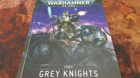 Grey Knights Codex Review Warhammer K Youtube