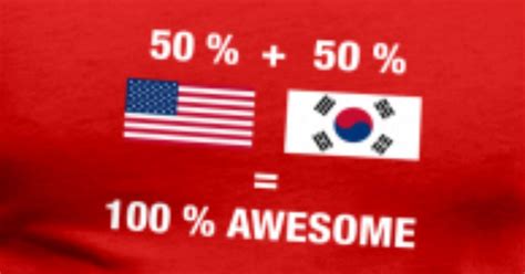 Half Korean Half American 100 South Korea Flag Mens Premium T Shirt Spreadshirt