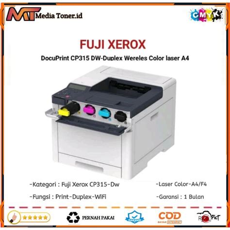 Jual Printer Fuji Xerox Docuprint CP315dw Duplex Wireless Shopee