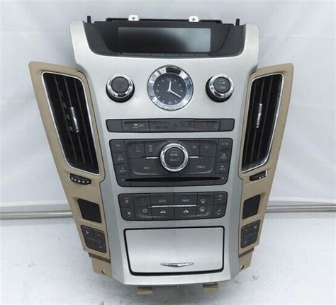 Cadillac Cts Ac Heater Temperature Control Panel Radio