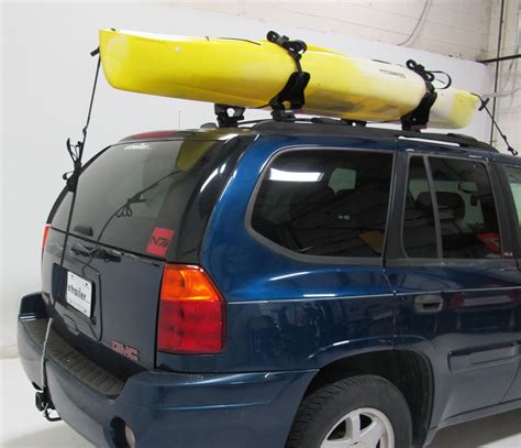 Yakima Deckhand Kayak Roof Rack W Tie Downs Saddle Style Clamp On Yakima Watersport