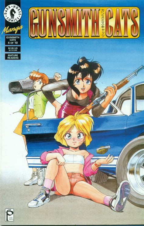 Rally Vincent Minnie May Hopkins And Misty Brown Gunsmith Cats Drawn By Sonoda Ken Ichi