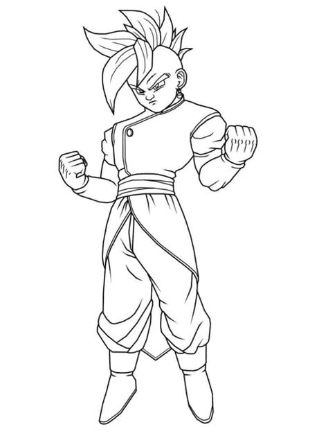 Goku Super Saiyan 6 Coloring Pages