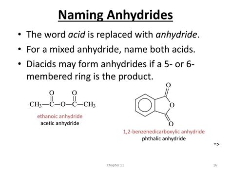 PPT - Chapter 11 Carboxylic Acid Derivatives PowerPoint Presentation ...