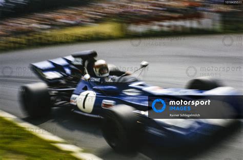 Jackie Stewart Tyrrell 003 Ford German GP Motorsport Images