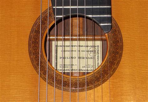 1977 Paulino Bernabe 10-String Classical Harp Guitar w/ Case, [Spruce ...