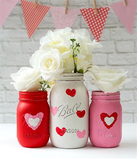 Mason Jar Crafts For Valentine S Day At James Rodriguez Blog