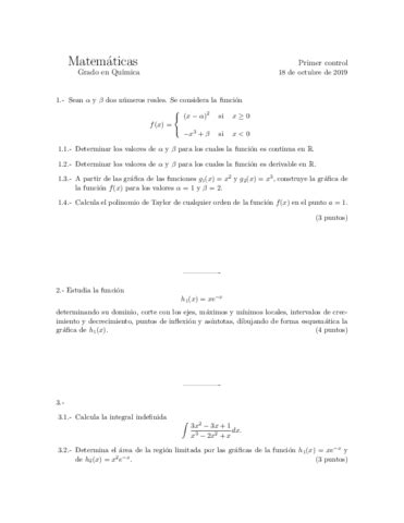 Examen Mates Octubre Pdf