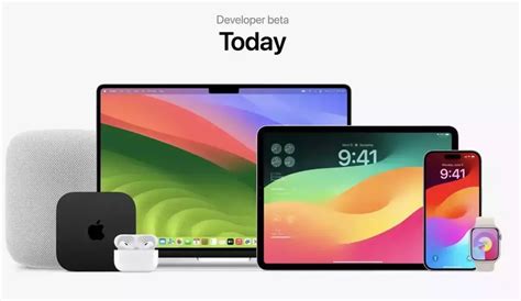 Une première bêta pour iOS iPadOS tvOS 17 6 watchOS 10 6 visionOS 1 3