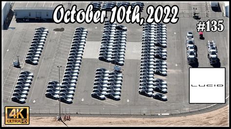 Lucid Motors Factory Construction Site October 10th, 2022 | Drone Footage of 10:00 AM - Drones