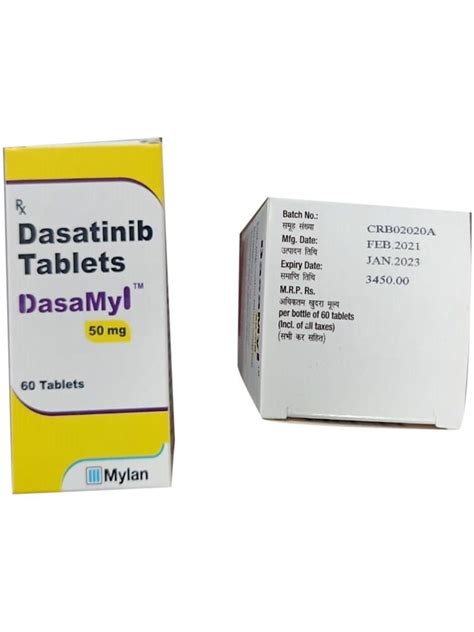 Mylan Dasatinib Tablets Mg At Rs Box In Mumbai Id