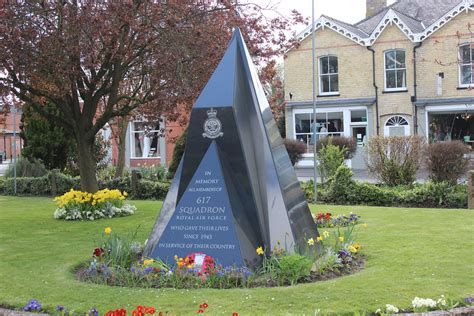 Raf Memorial Woodhall Spa A Photo Of The Memorial For The Flickr