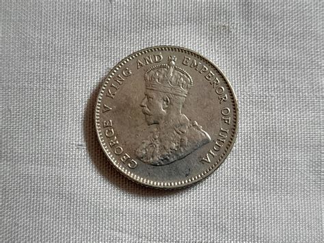 Straits Settlements King George V 10 Cents Silver Coin 1927 Hobbies