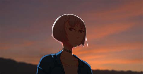 Girl Sunset 日落 No6smokingのイラスト Pixiv