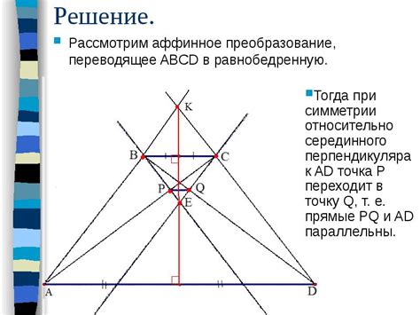 Аффинные преобразования.