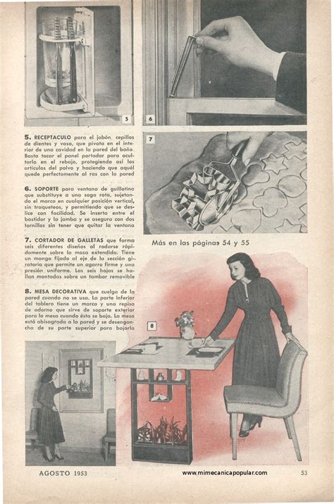 Mi Mecánica Popular image77 novedades para el hogar agosto 1953 02g