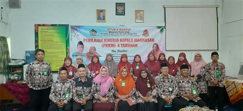 Penilaian Kinerja Kepala Madrasah Pkkm Tahunan Di Mtsn Bantul