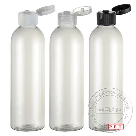 Ml Clear Pet Bottle With Pp Flip Top Cap Transparent Ml Pet Big