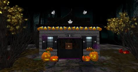 Second Life Marketplace Halloween Cottage