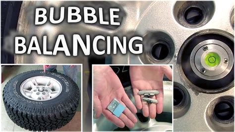 Bubble Balancing An Automotive Tire To Correct A Static Imbalance YouTube