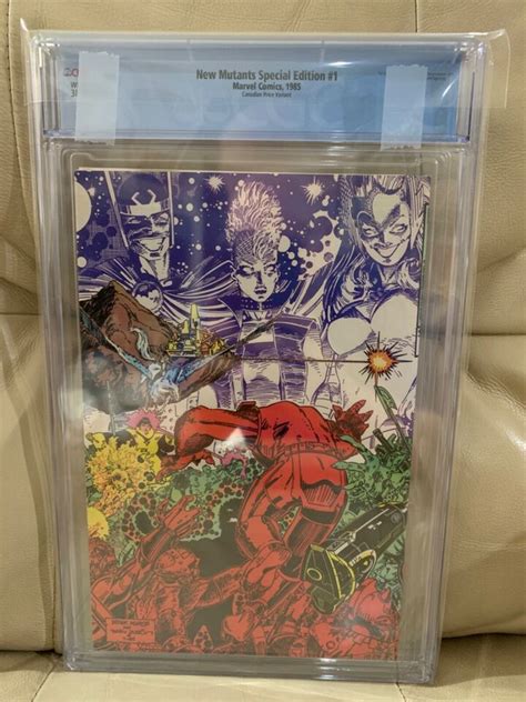 New Mutants Special Edition 1 CGC 9 8 CPV Canadian Price Variant X Men