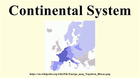 Continental System Napoleon Bonaparte